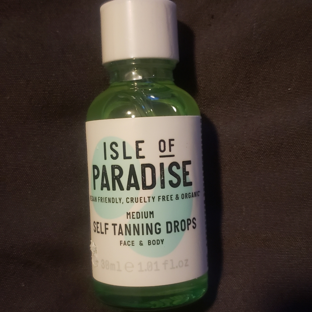 Isle of paradise self tanning drops medium